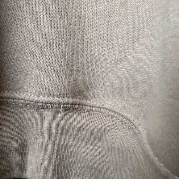 Disney Winnie the Pooh Hoodie Tan Crochet Patch Face Size Large - Picture 11 of 13